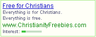 Free For Christians.  Everything is for Christians.  Everything is free.