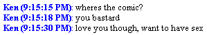 ken log excerpt