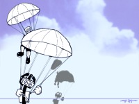 Xorph and Mike:  Parachutes