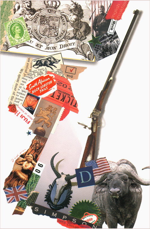 collage greeting card by John Andrew Dixon