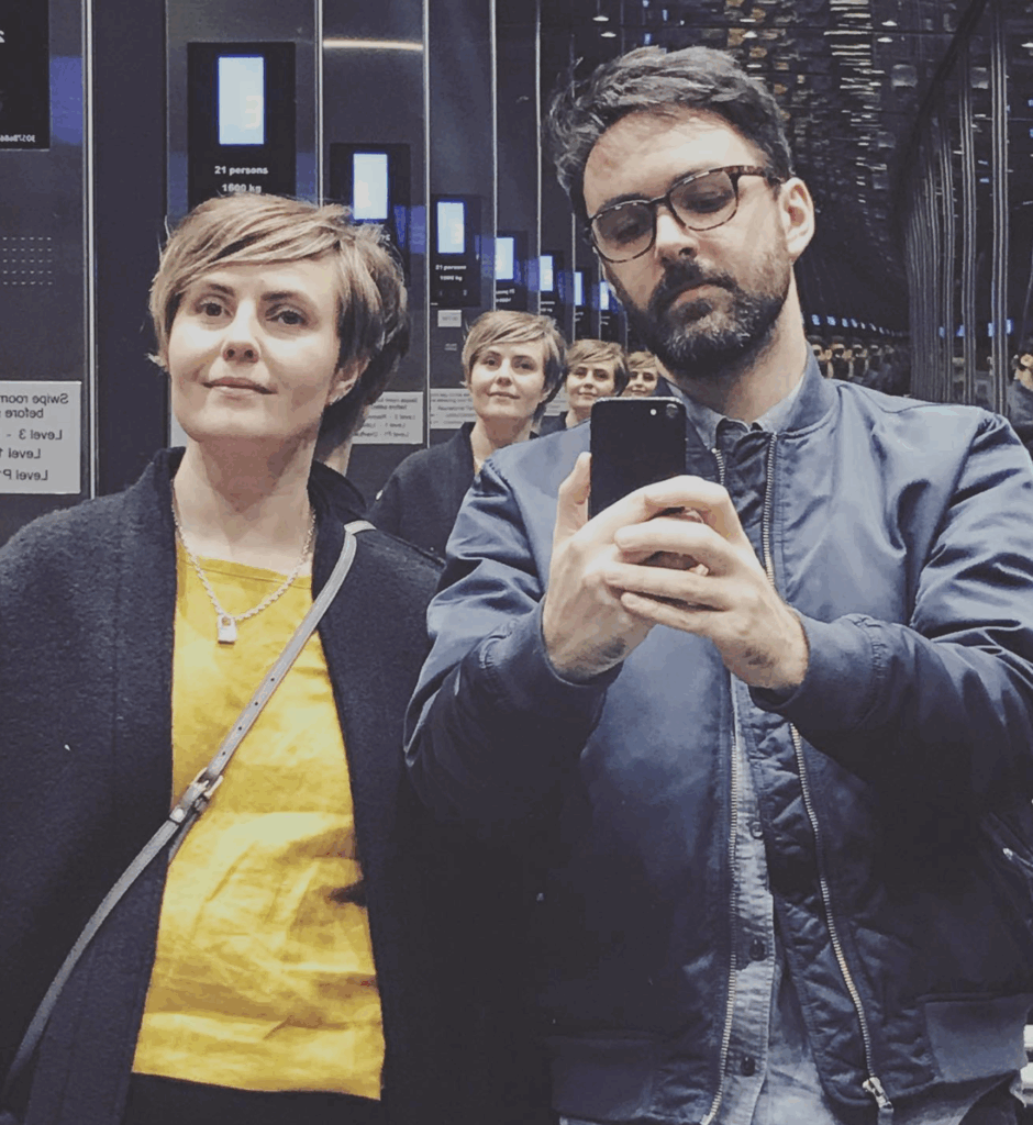 An endless series of Wills and Jojos, in parallel mirrors.